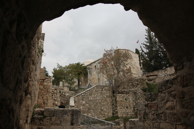 Ausgrabungen uns Annakirche in Jerusalem