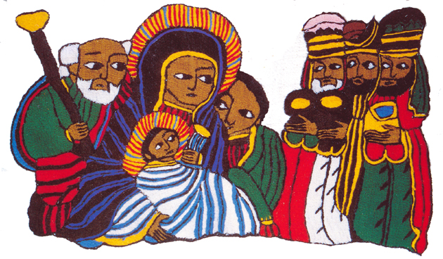 Äthiopische Darstellung